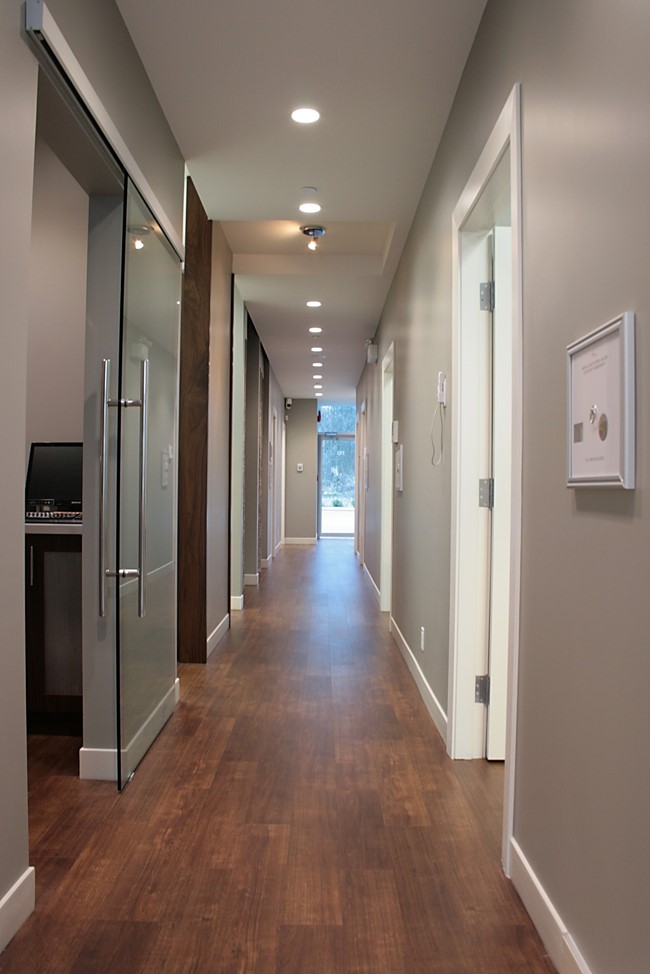 The hallway of Langley Oral & Maxillofacial Surgery office